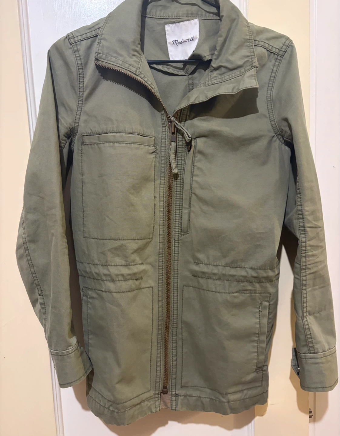 Madewell Olive Green Utility Jacket - photo 5
