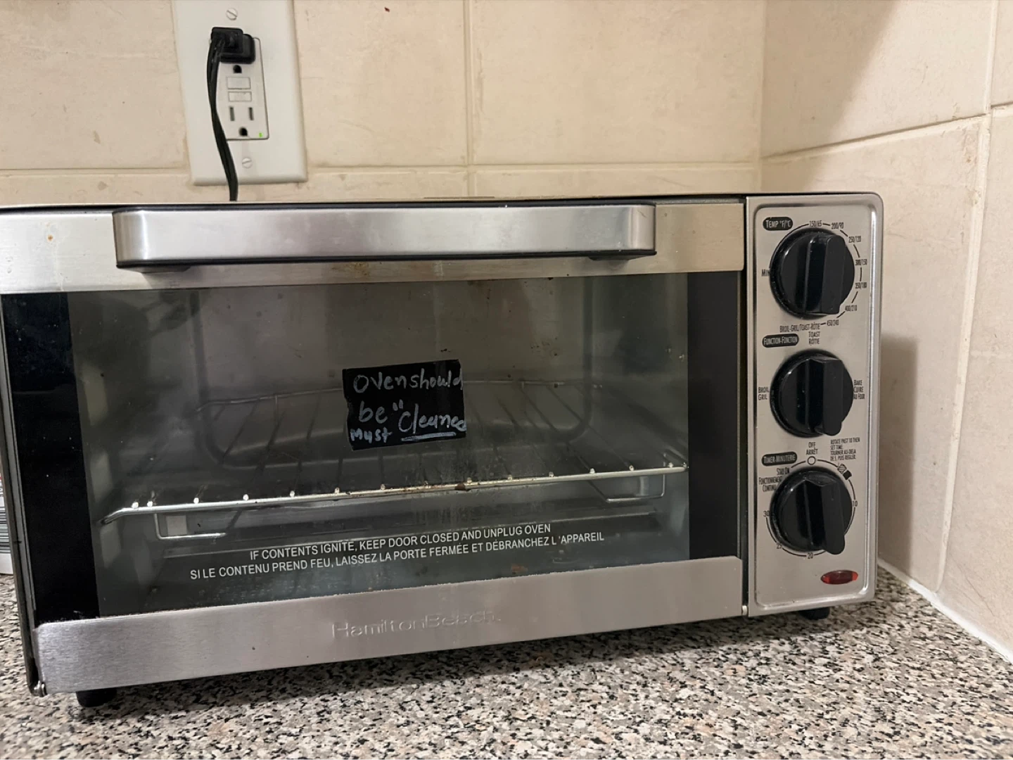 Hamilton Beach Toaster Oven