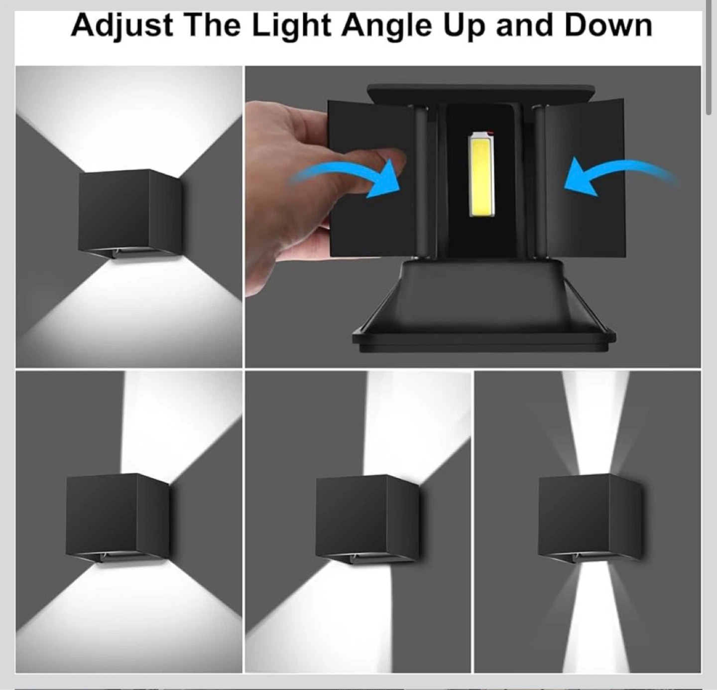 Modern LED Up/Down Wall Light - photo 3