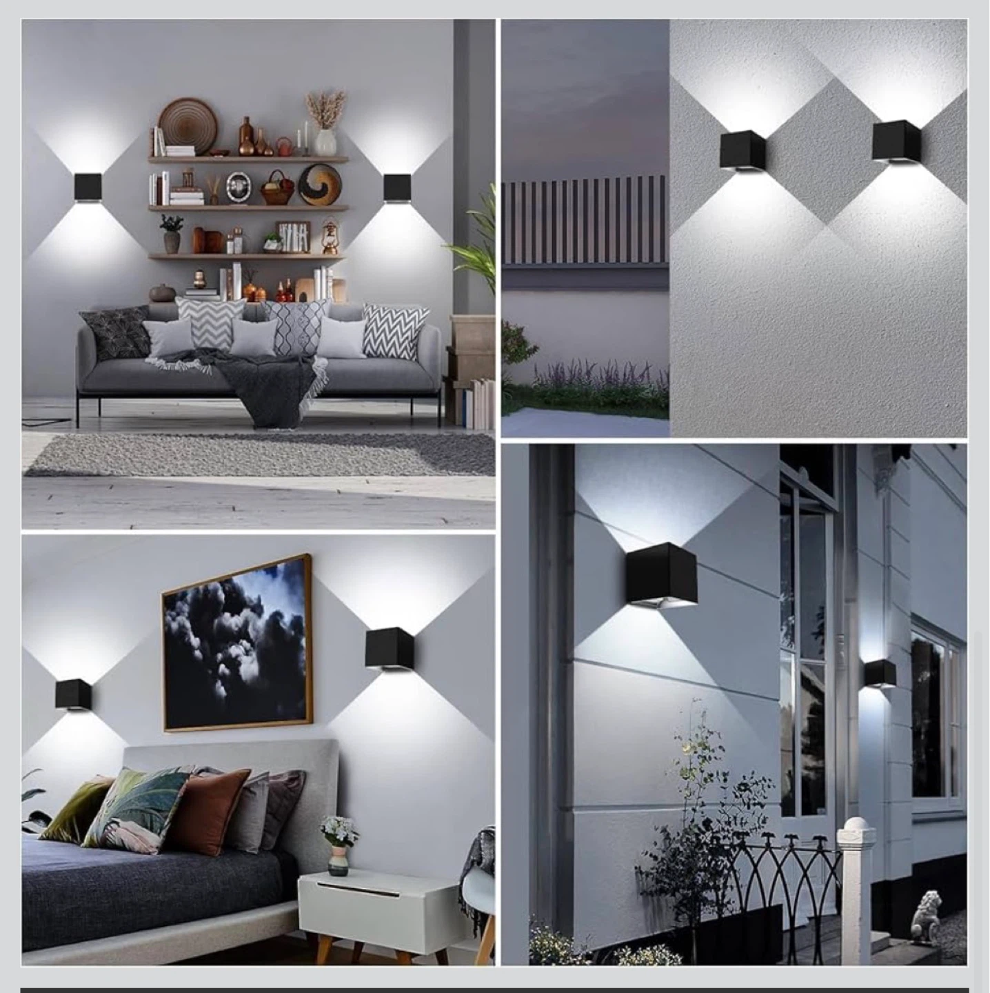 Modern LED Up/Down Wall Light - photo 5