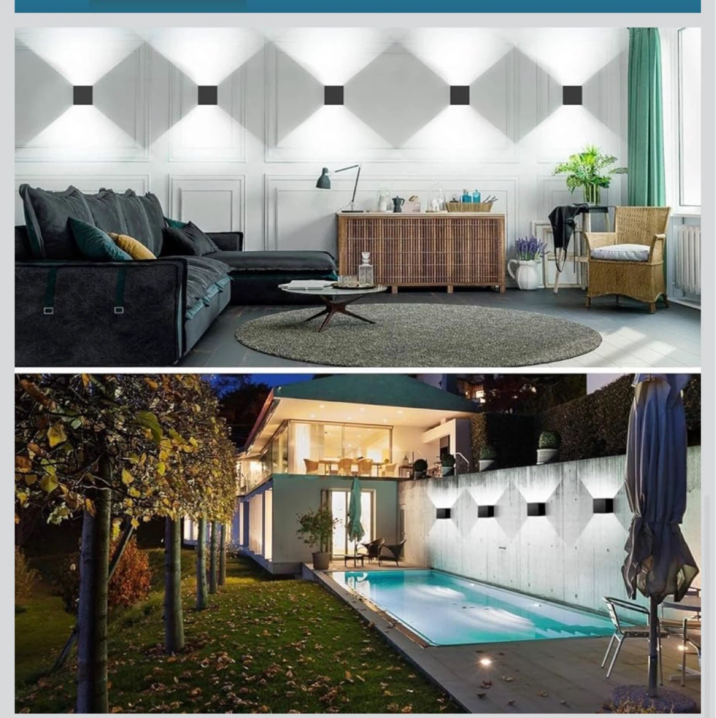 Modern LED Up/Down Wall Light - photo 4