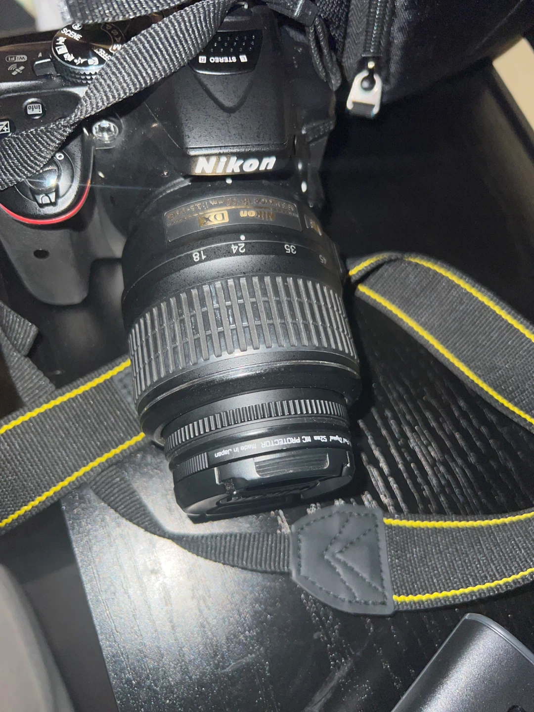 Nikon DX Digital Camera Lens 18-55, and 15-200