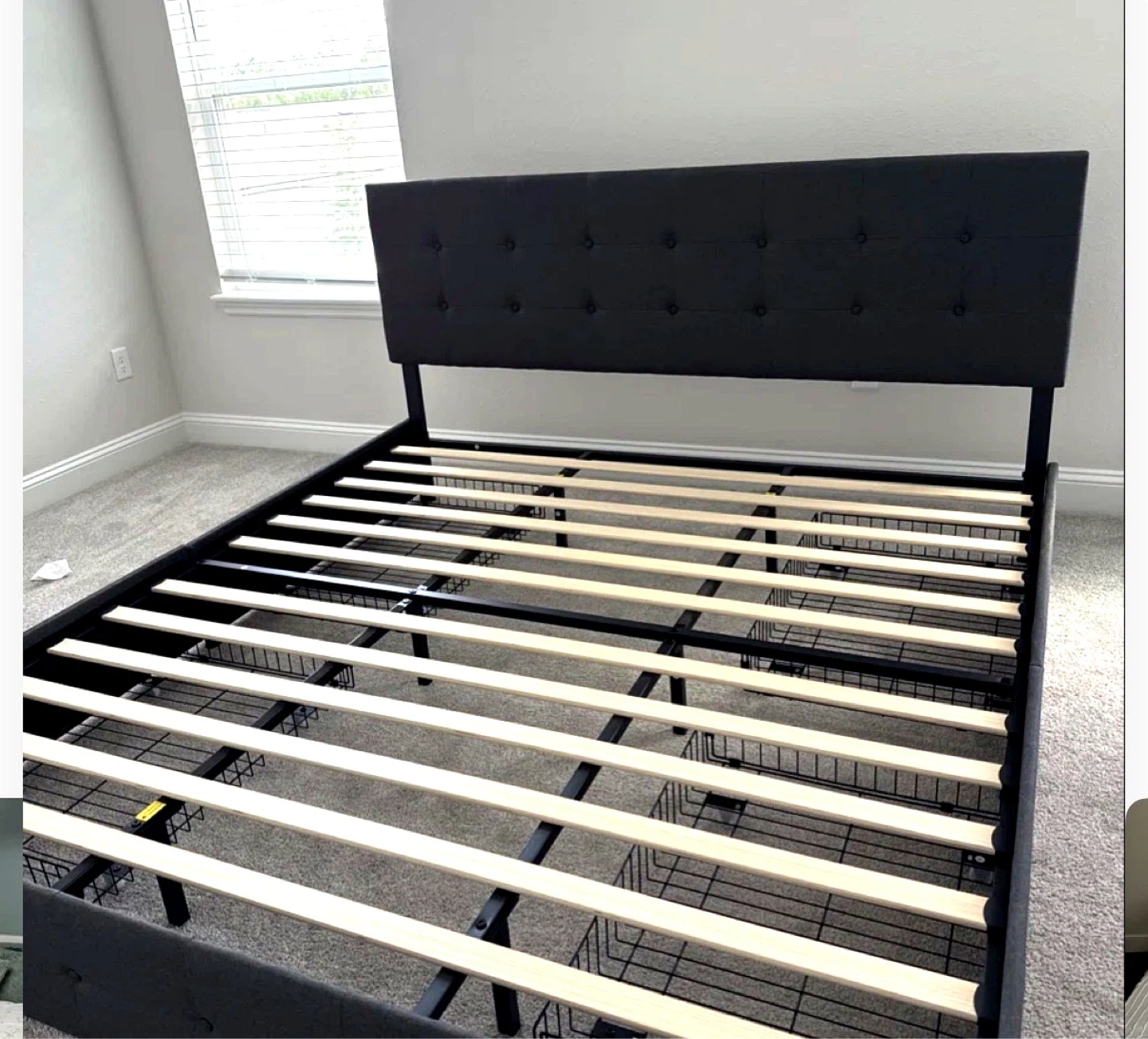 Bed queen storage bed - photo 3