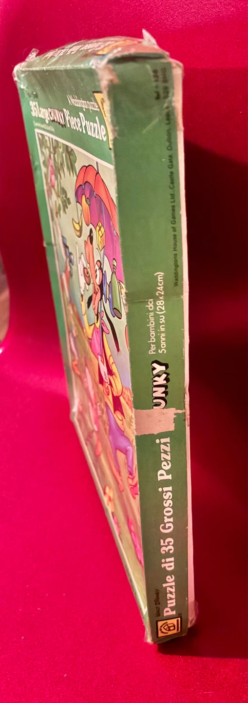 Vintage Walt Disney Goofy 35 Large Chunky Piece Jigsaw Puzzle - photo 3