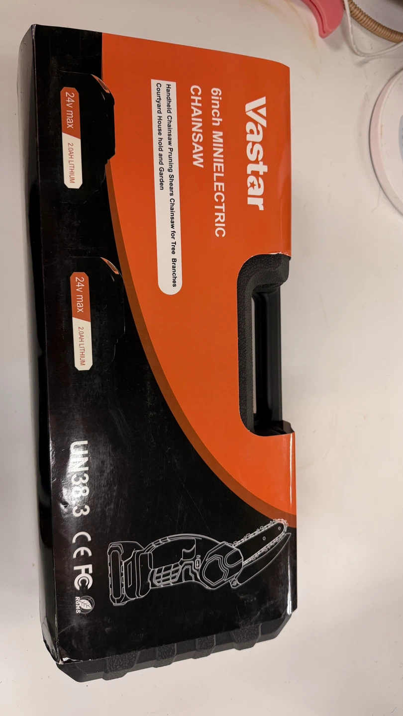 Vastar 6-inch Mini Electric Chainsaw - photo 3