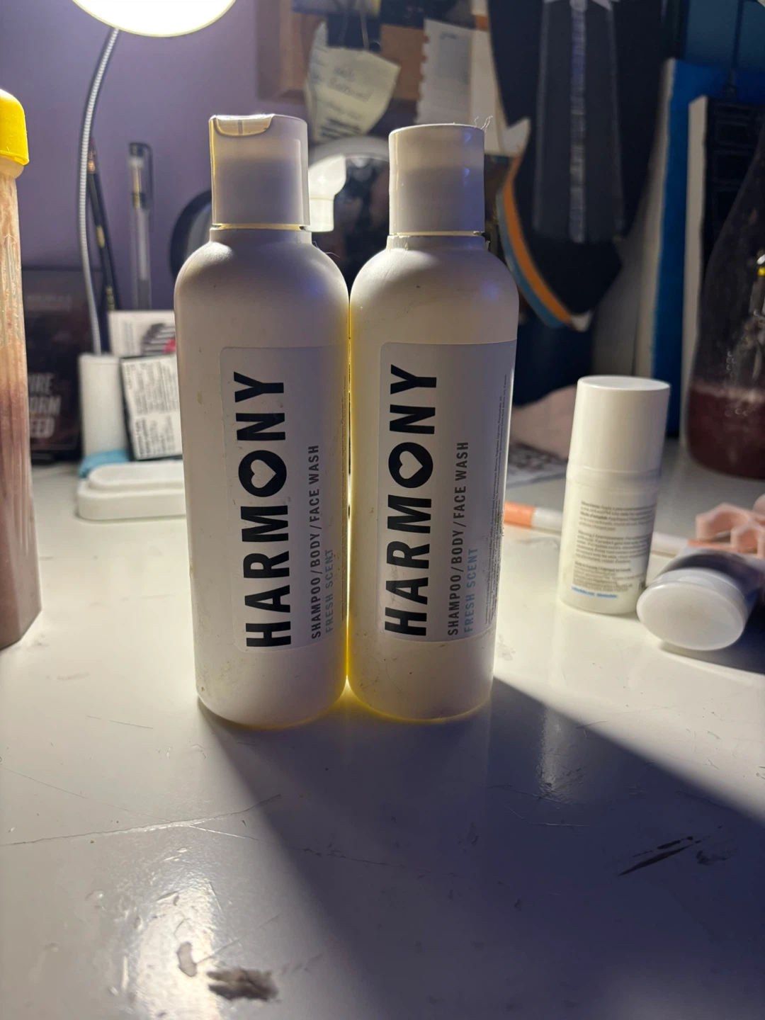 Harmony Shampoo/Body/Face Wash - Fresh Scent (2 Bottles)