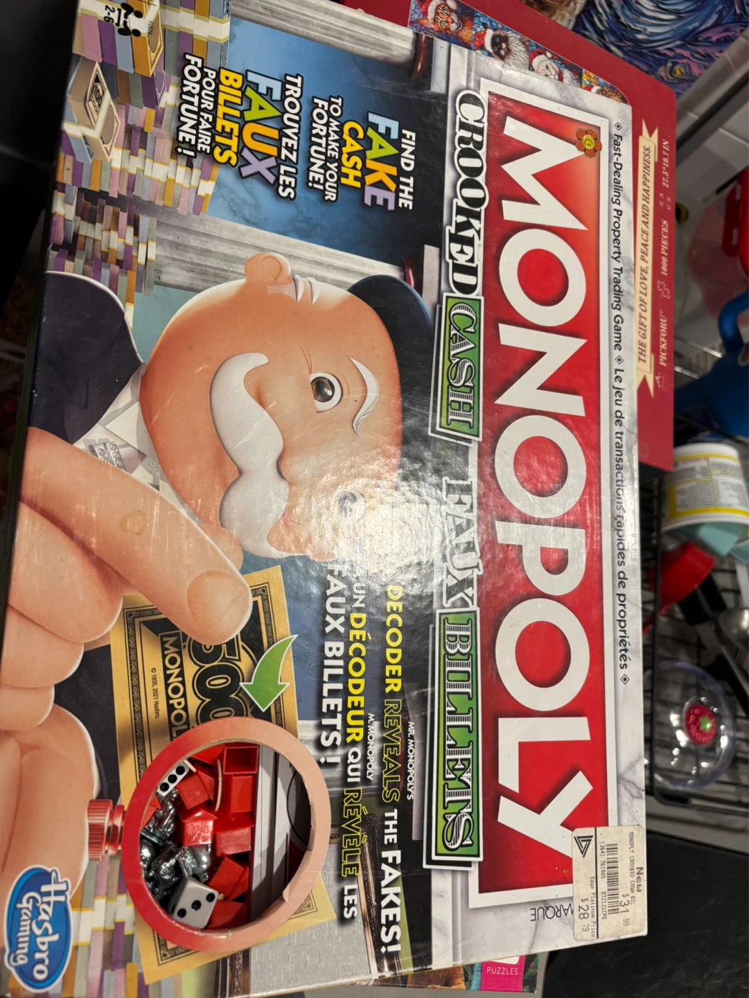 Monopoly Crooked Cash Board Game