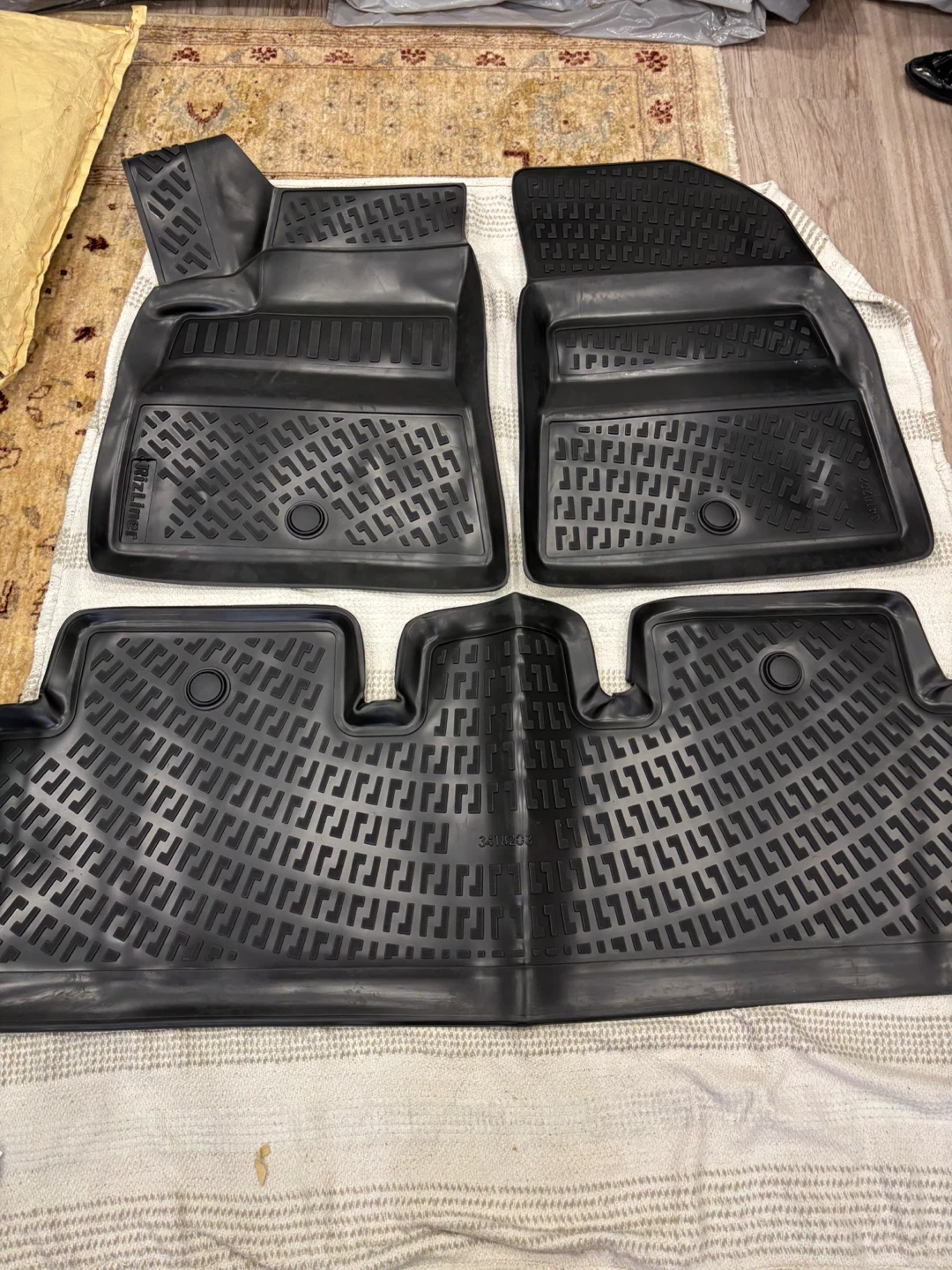 Tesla Model 3 (2021+) All-Weather Floor Mats – Brand New
