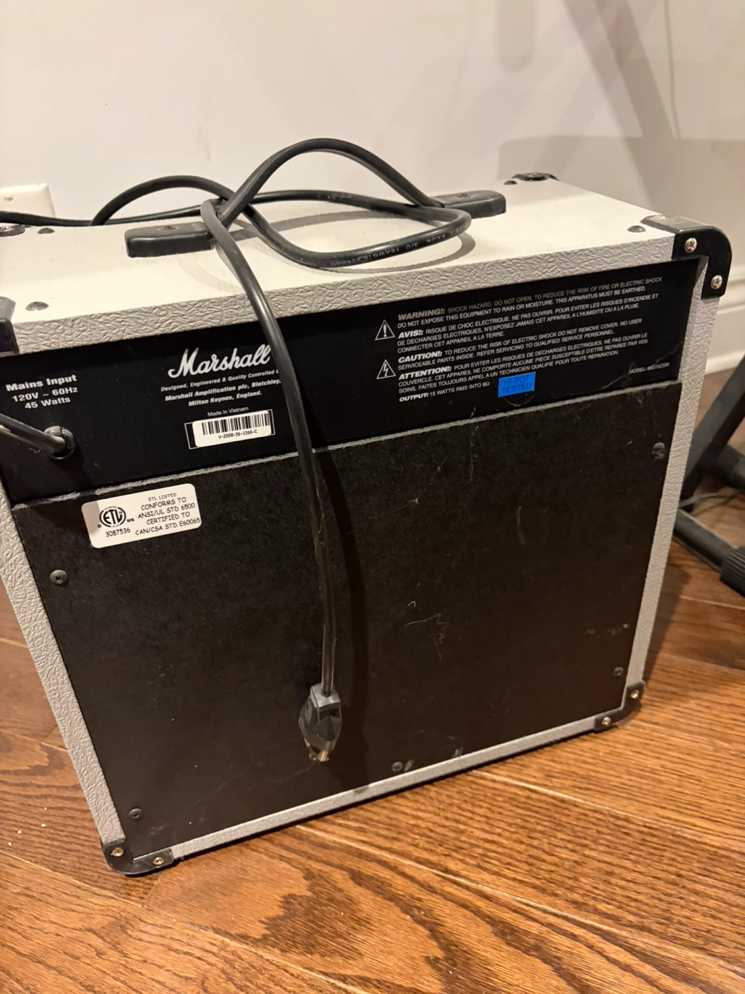 Marshall MG15CDR Guitar Combo Amplifier - photo 2
