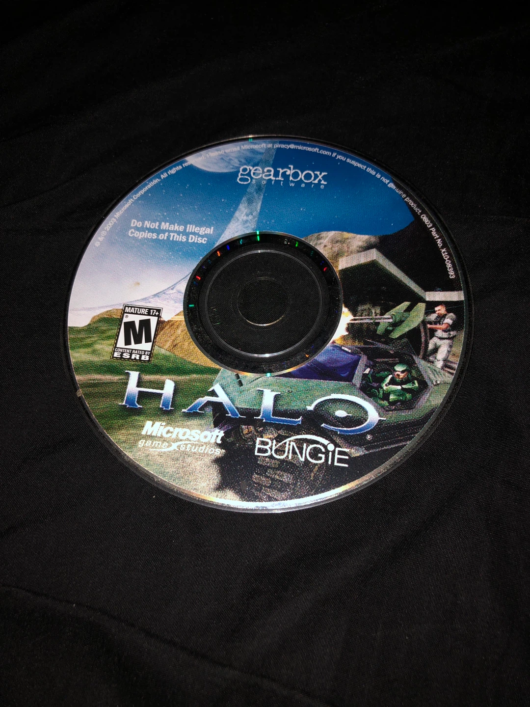 Halo Combat Evolved Original Xbox Game Disc