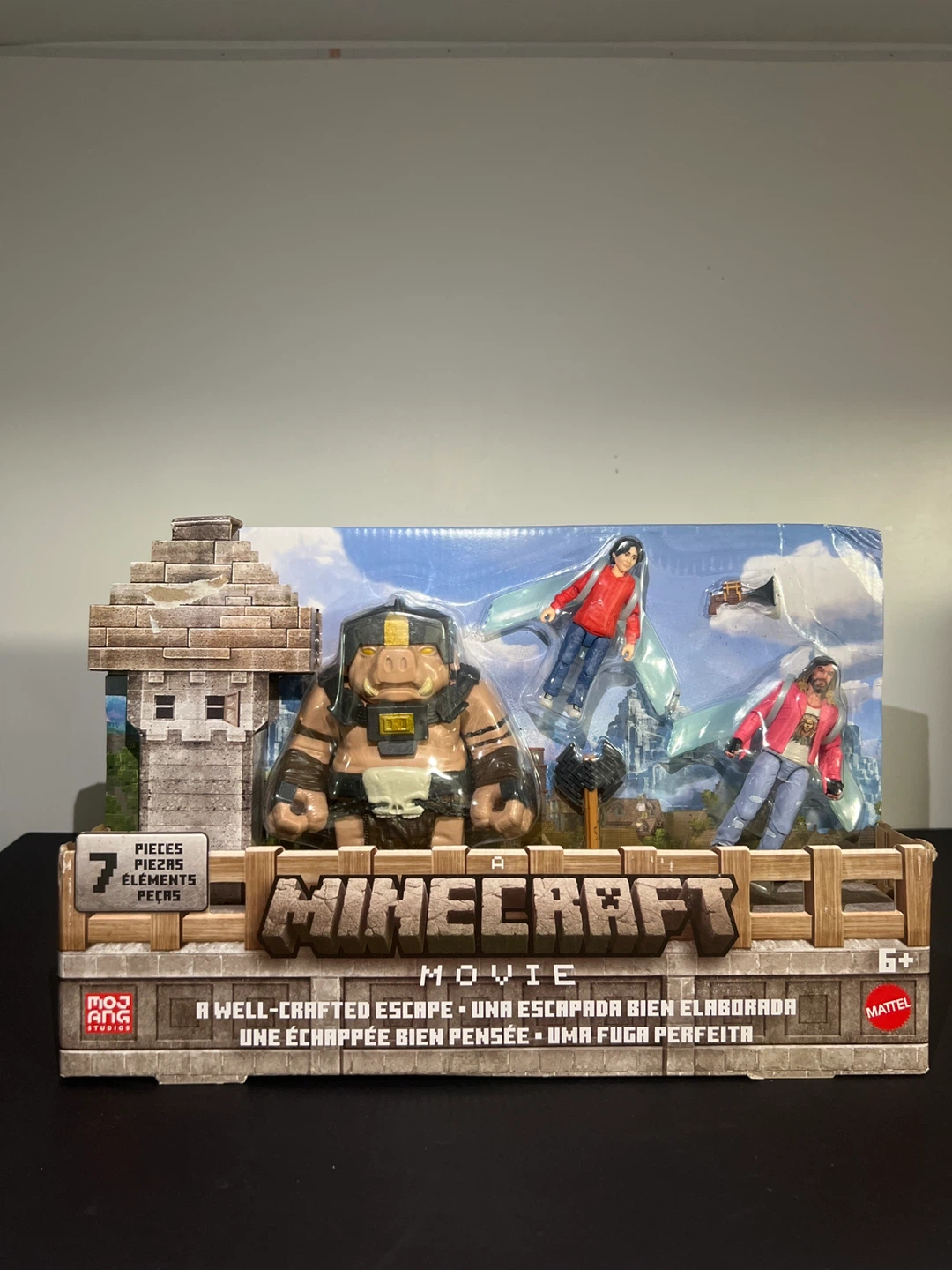 Minecraft Movie "A Well-Crafted Escape" Action Figure Set