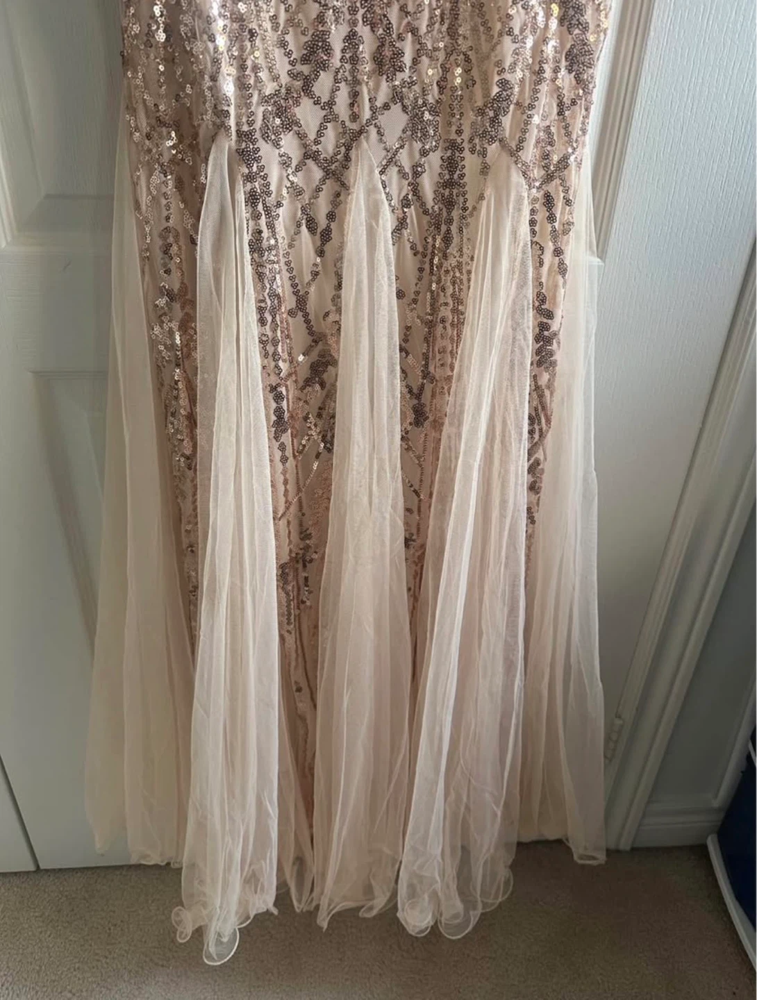 Strapless Formal Gown - Bella Barnett (Sequins) - photo 2