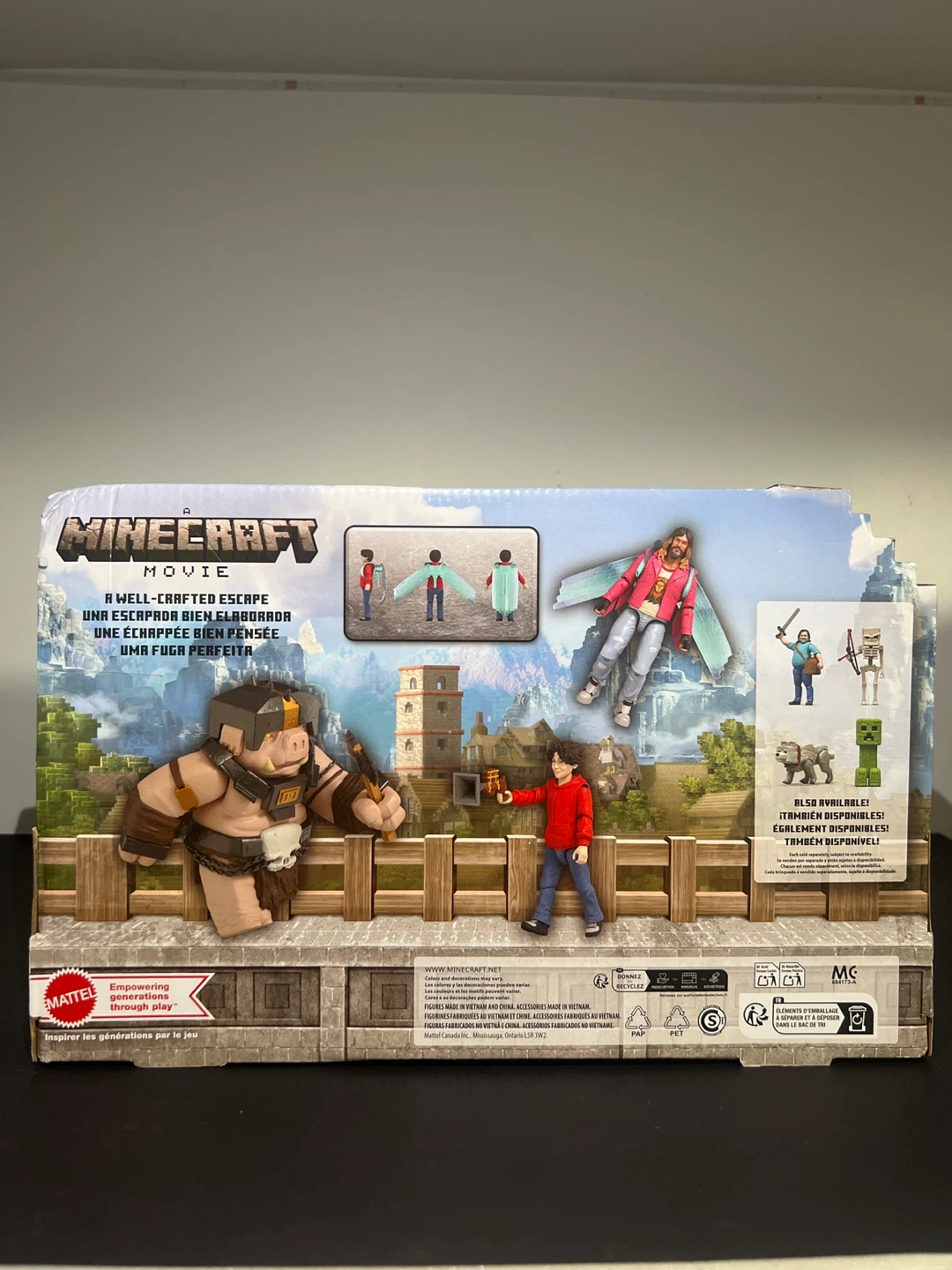 Minecraft Movie "A Well-Crafted Escape" Action Figure Set - photo 2