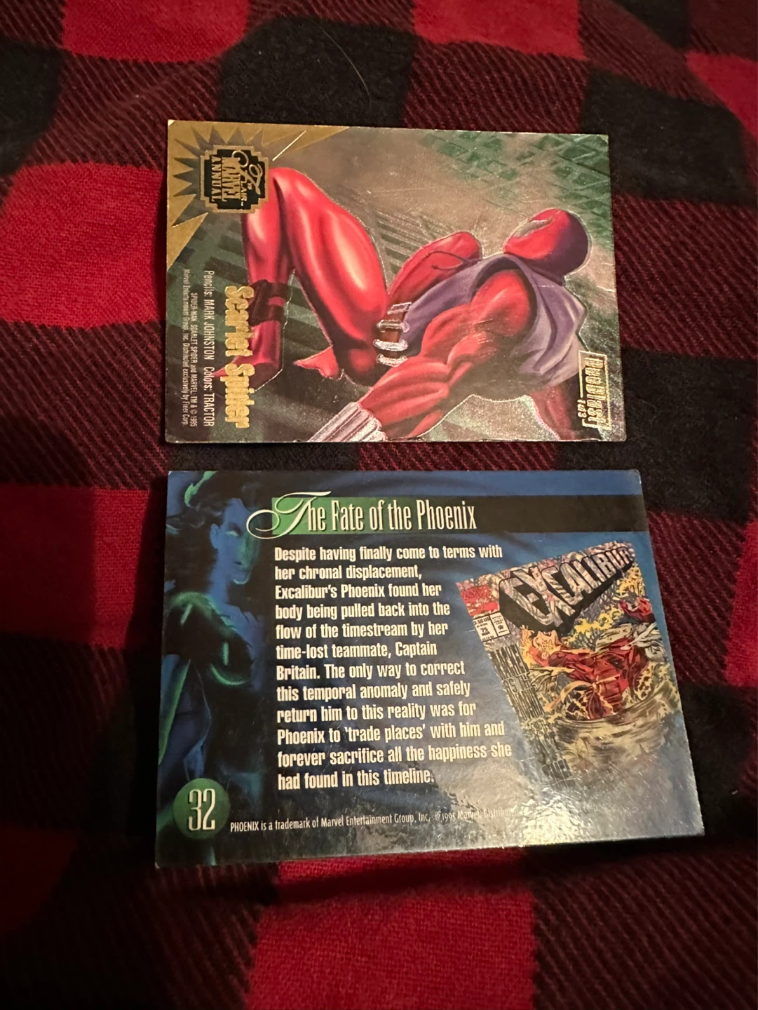 Marvel Trading Cards - Spider-Man & Phoenix - photo 2