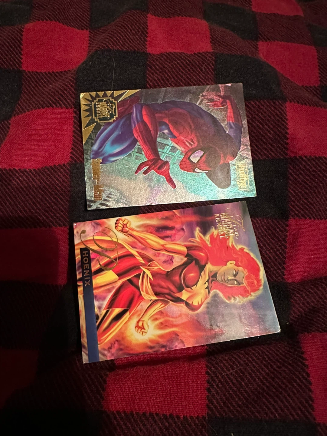 Marvel Trading Cards - Spider-Man & Phoenix