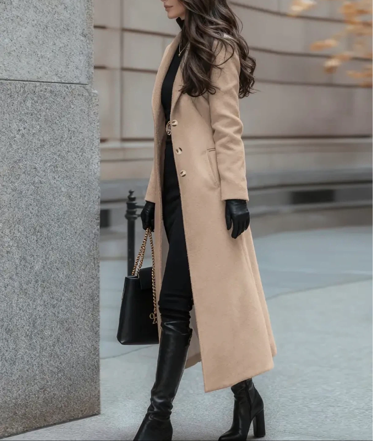 New Beige Long Coat - photo 2