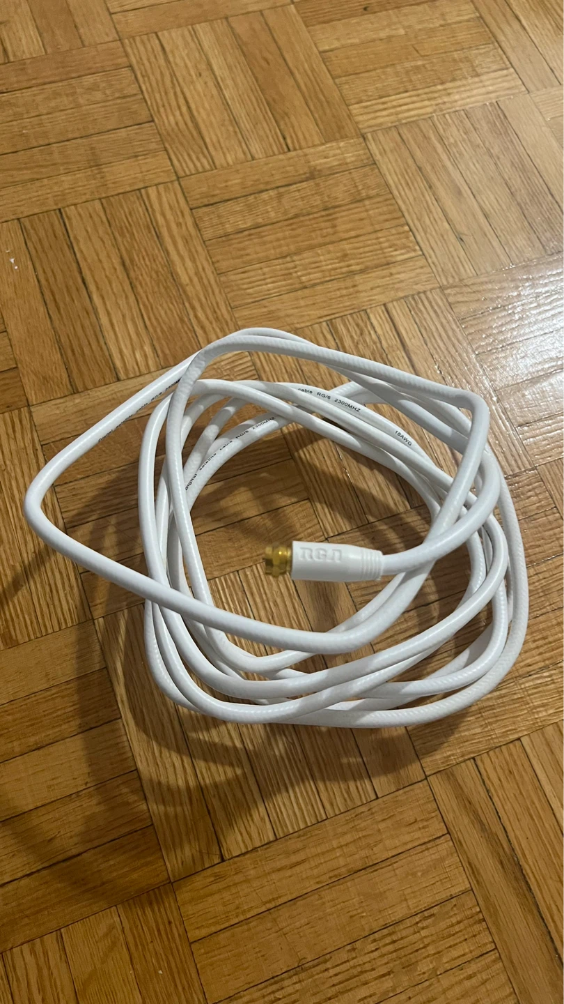 RG/6 Digital Satellite Cable - 18AWG - 5 meter long