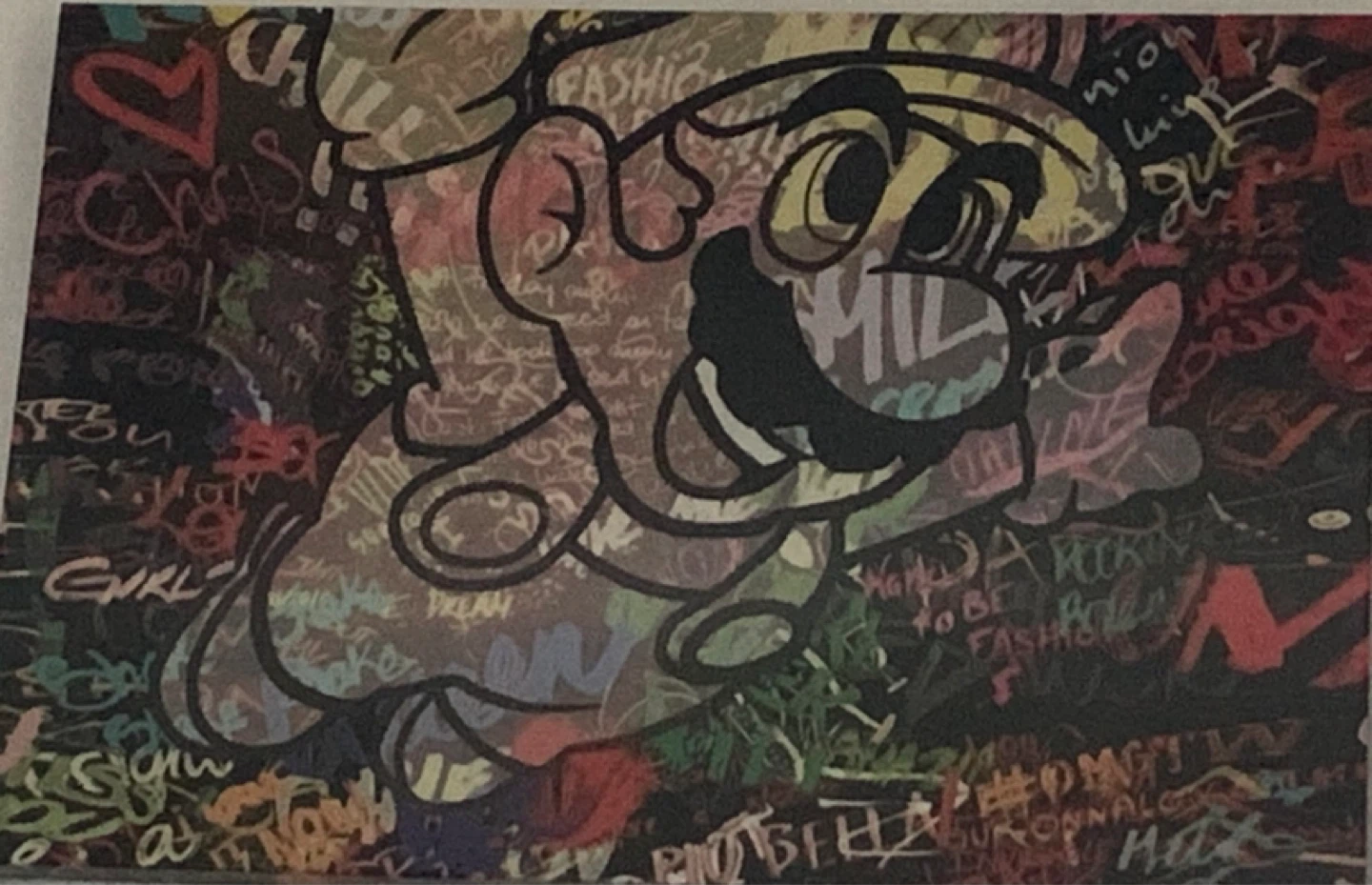 Graffiti Art Print - Mario Inspired