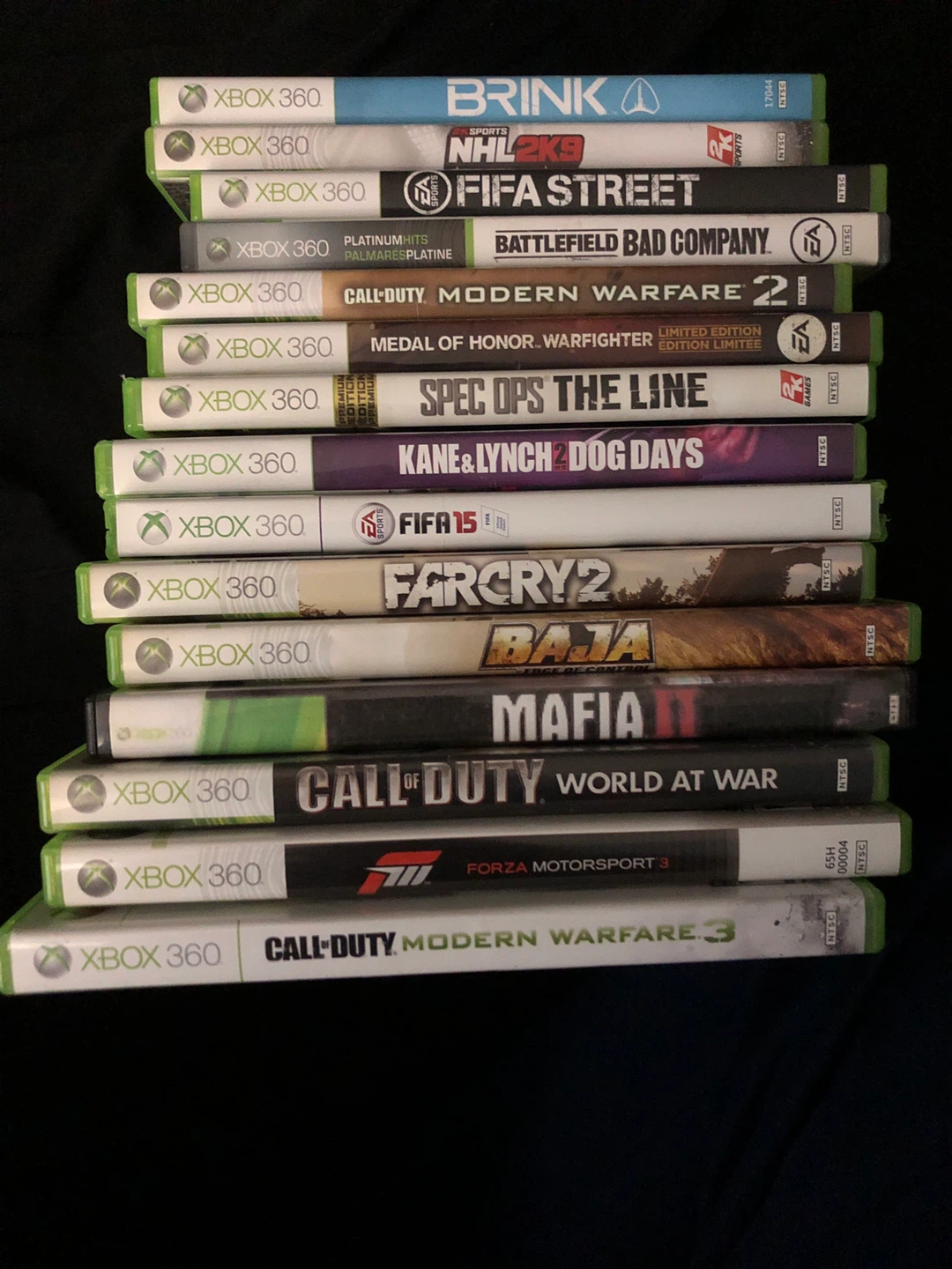 Xbox 360 Games Bundle: Brink, FIFA Street, Call of Duty & More