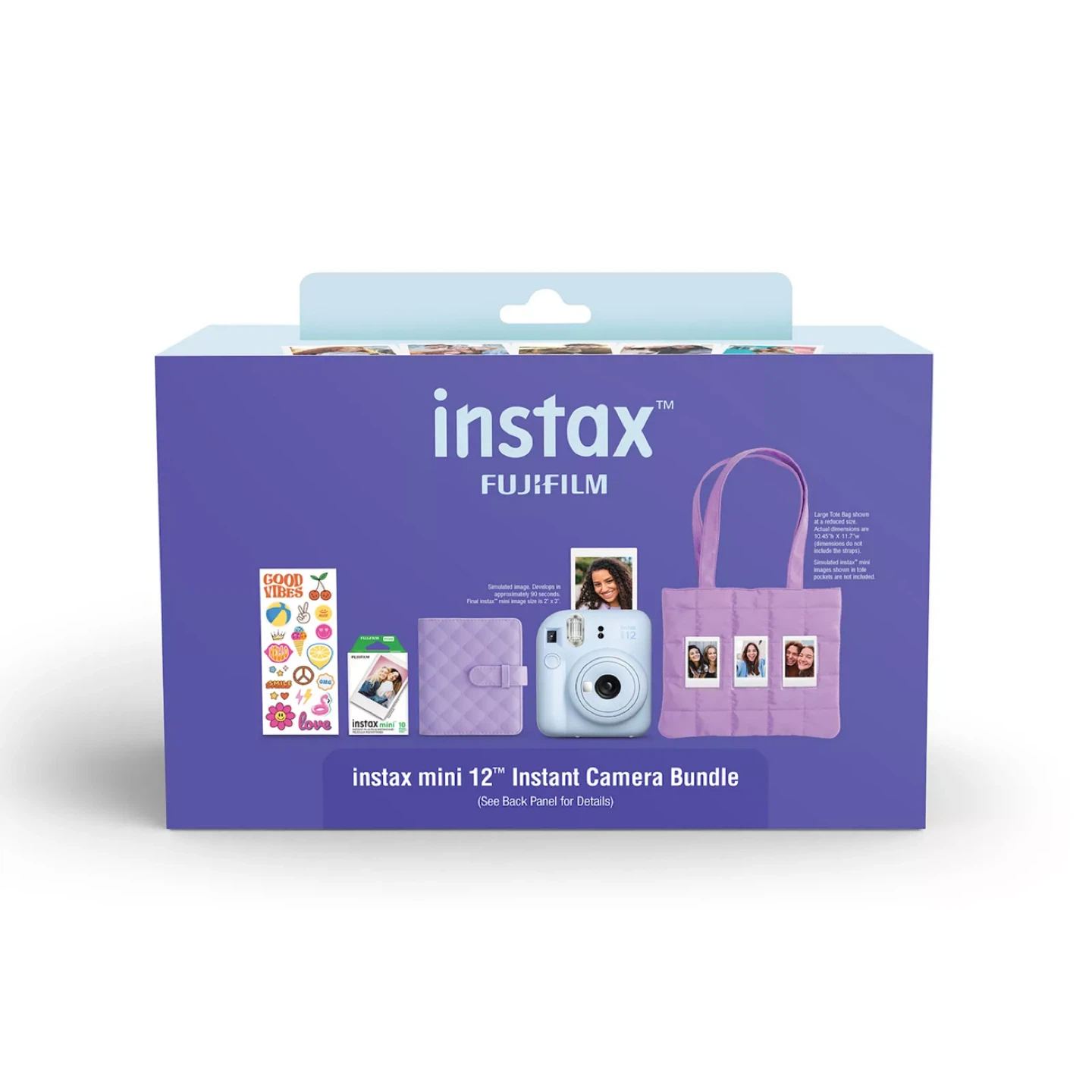 Fujifilm Instax Mini 12 Instant Camera Bundle - Pastel Blue - photo 2