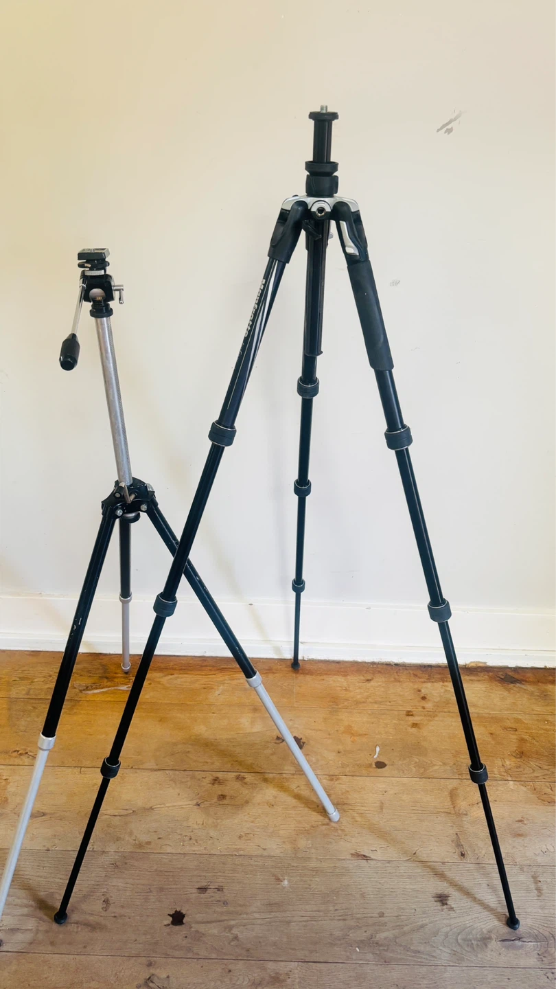 Black Tripod for Cameras