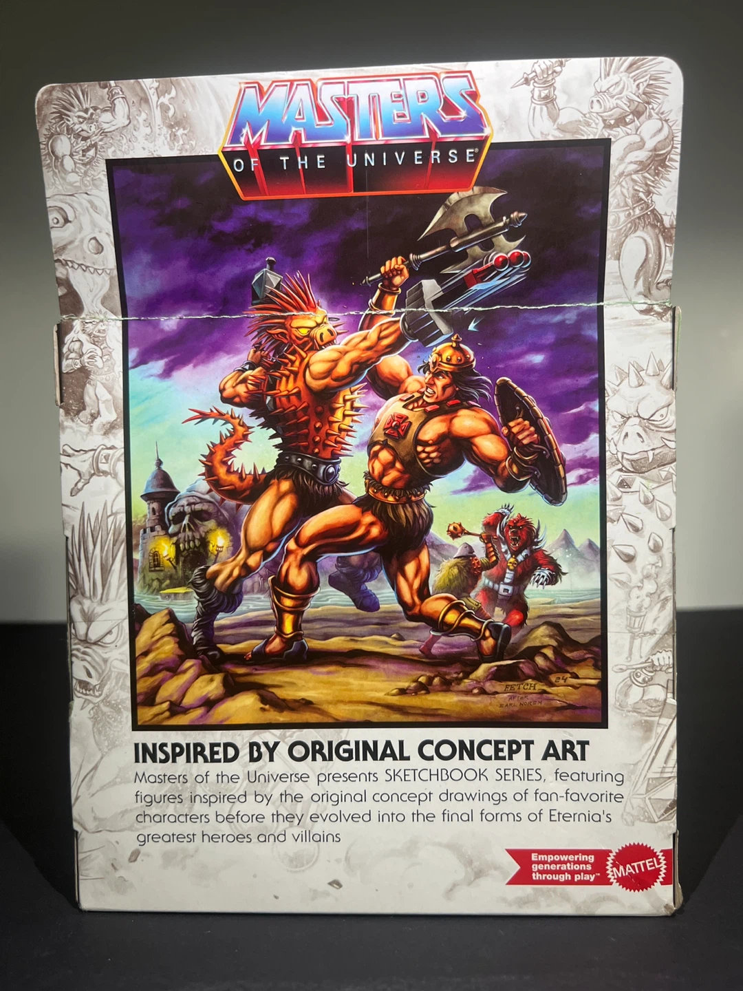 Masters of the Universe Spikor Sketchbook Series Action Figure - photo 4
