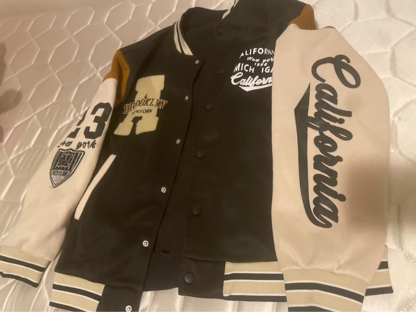 Manfinity Varsity Jacket Size M