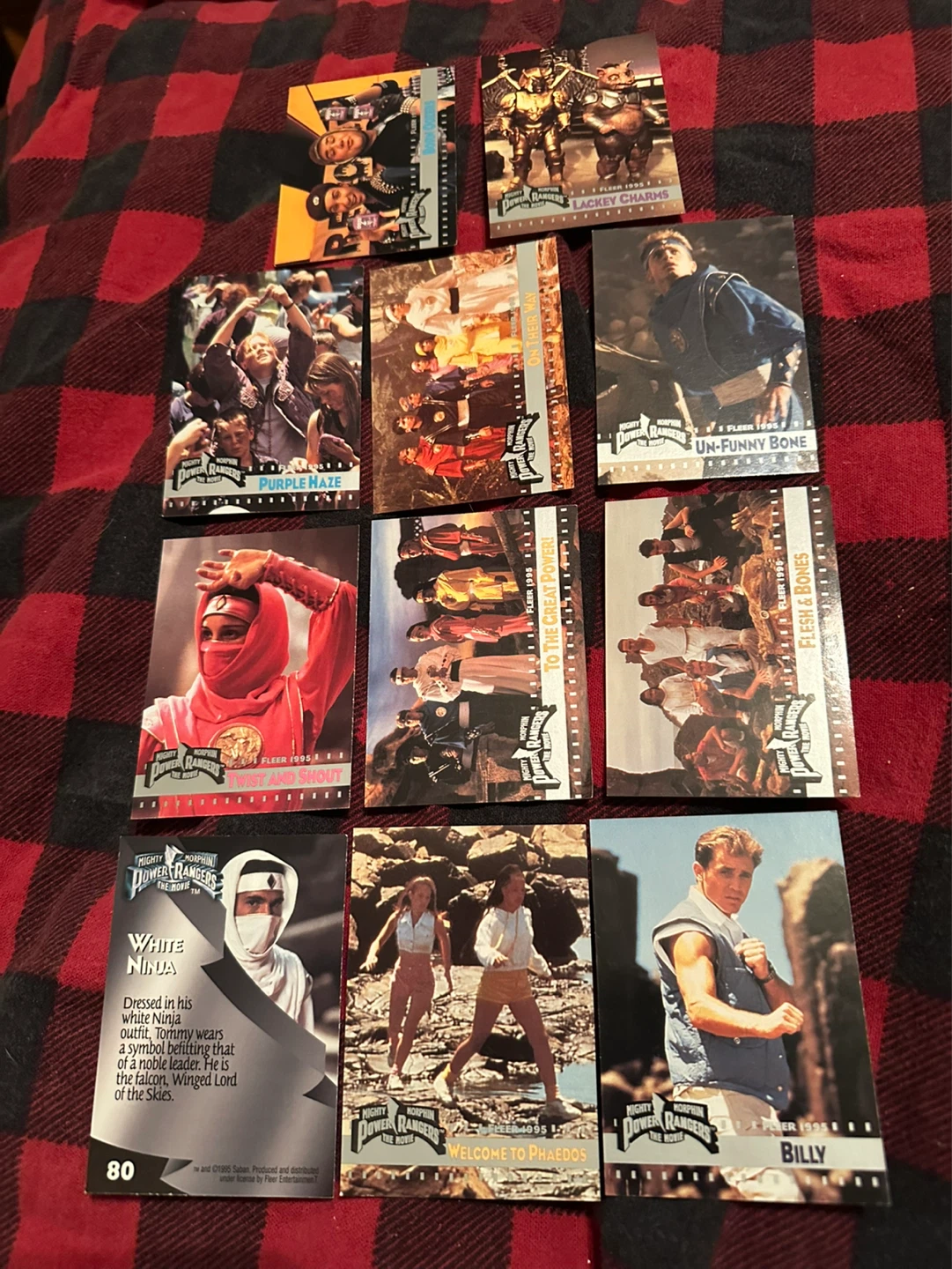 Mighty Morphin Power Rangers Trading Cards Collection