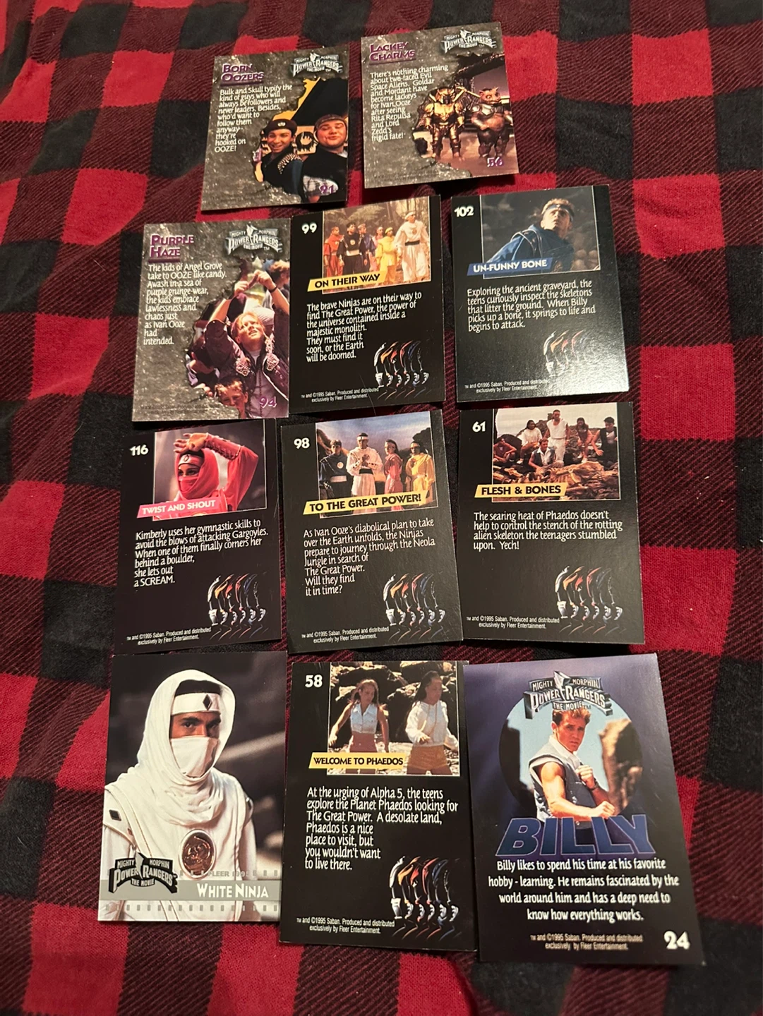 Mighty Morphin Power Rangers Trading Cards Collection - photo 2