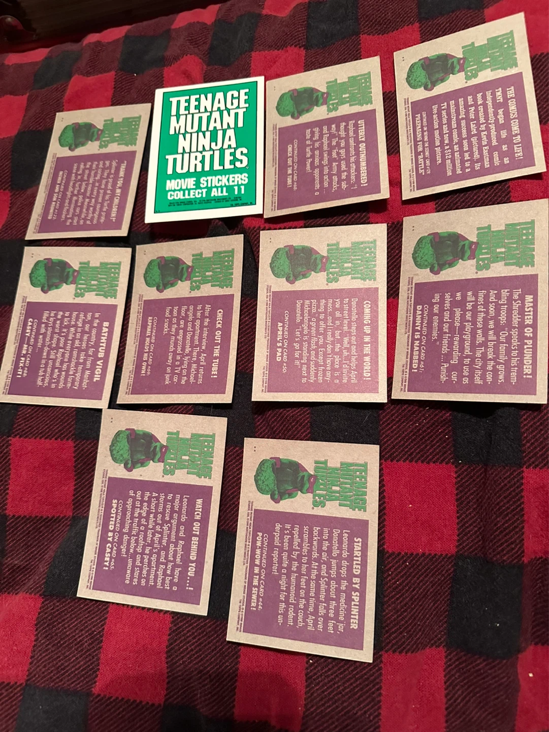 Teenage Mutant Ninja Turtles Trading Cards - photo 2