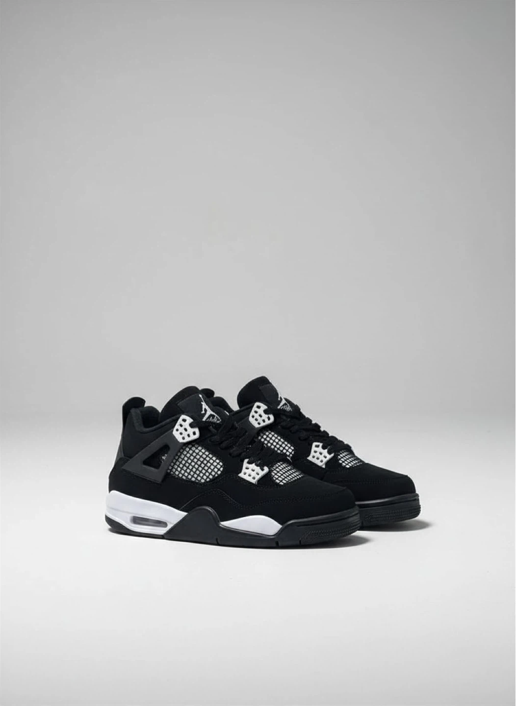 Air Jordan 4 Retro 'Black Cat' Sneakers - photo 4