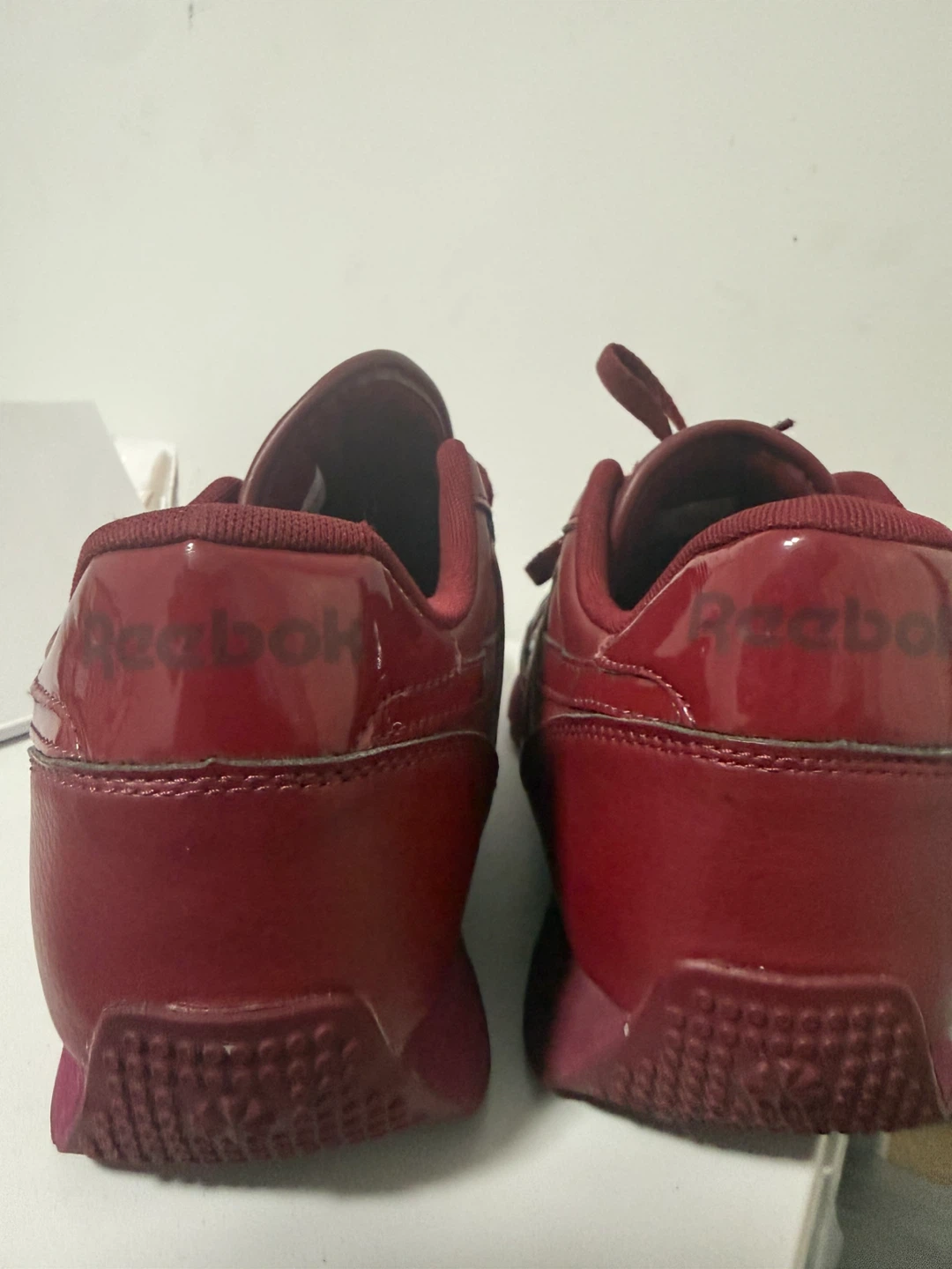 Reebok Classic Leather Running Shoes - Burgundy - photo 3