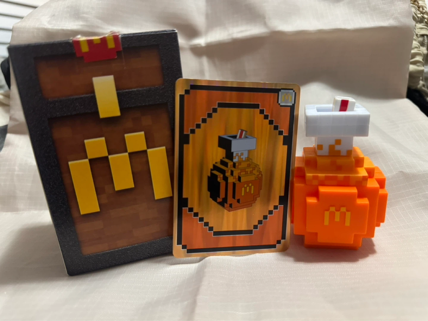McDonald's Minecraft Collectables - With Card Codes - photo 2
