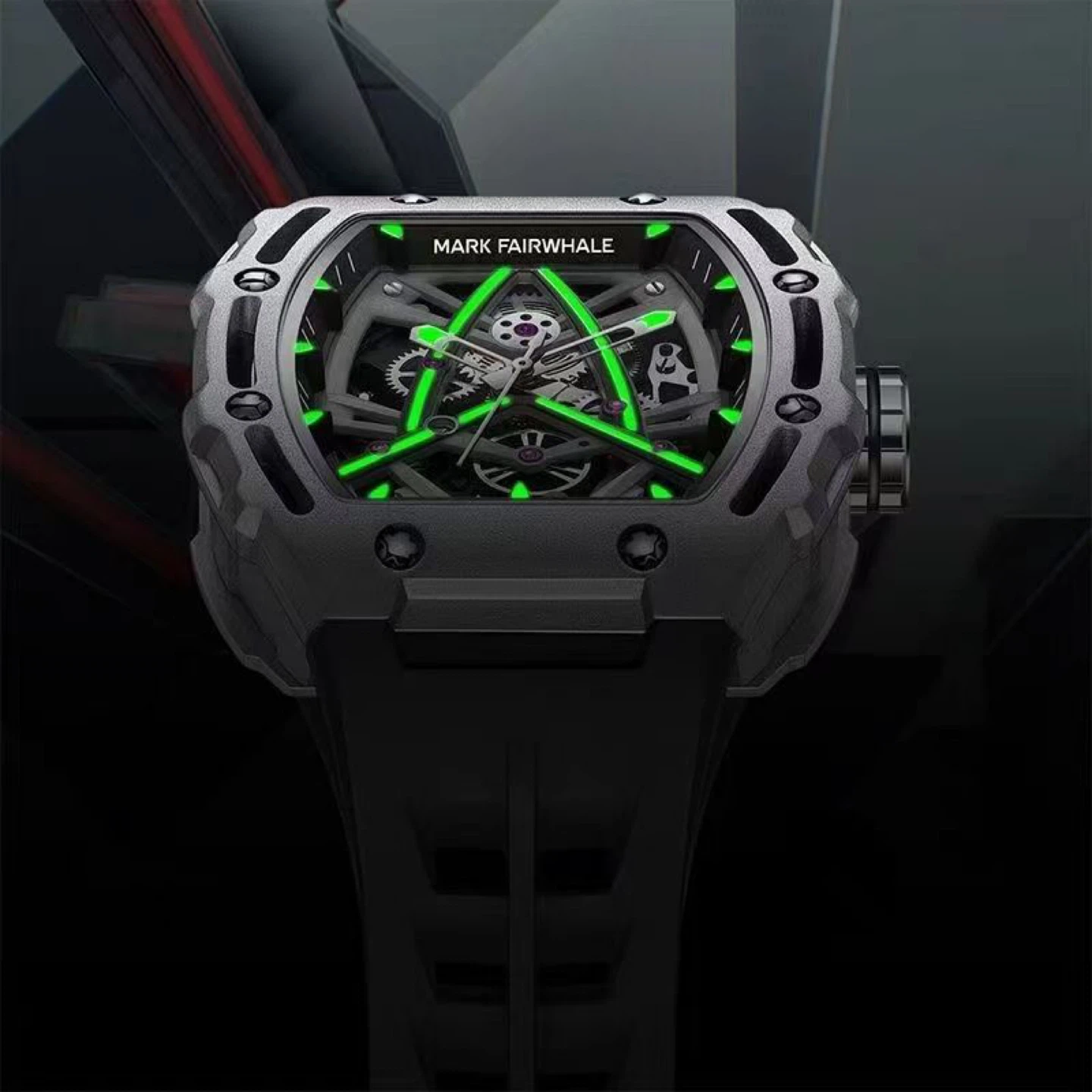 Mark Fairwhale FW-6650 Skeleton Automatic Watch - photo 2