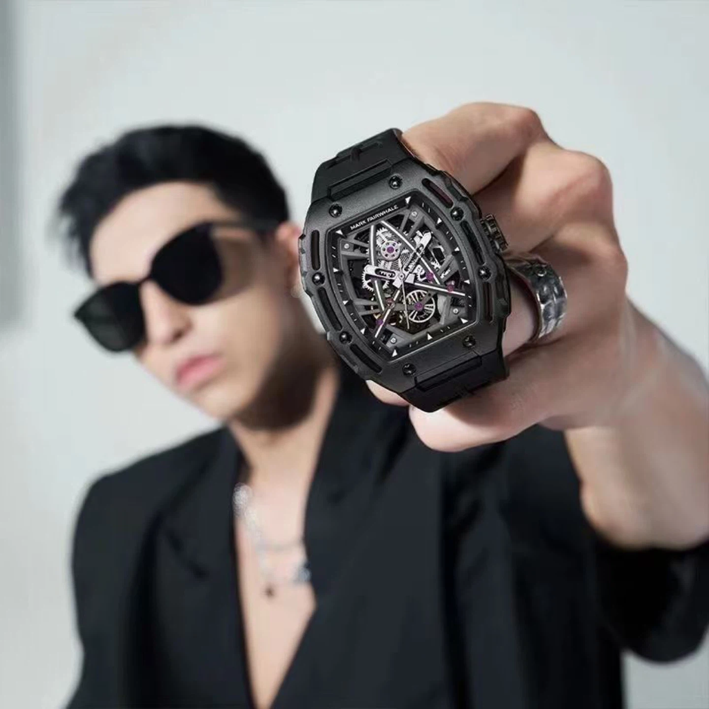 Mark Fairwhale FW-6650 Skeleton Automatic Watch - photo 3