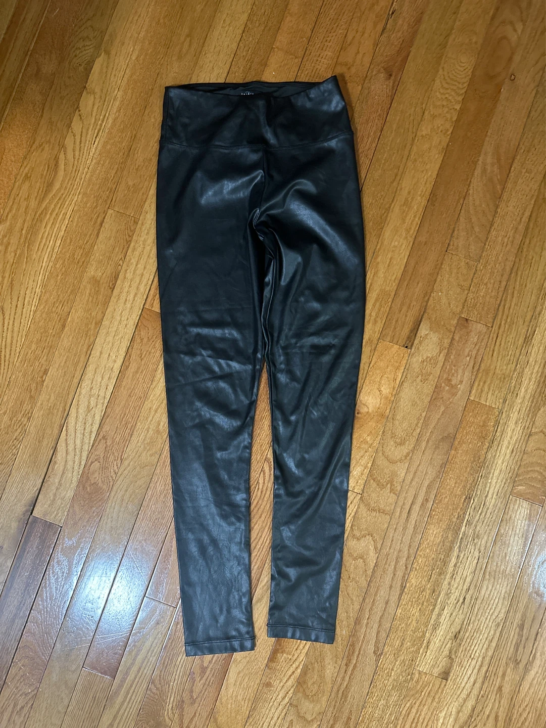 Black Faux Leather Leggings