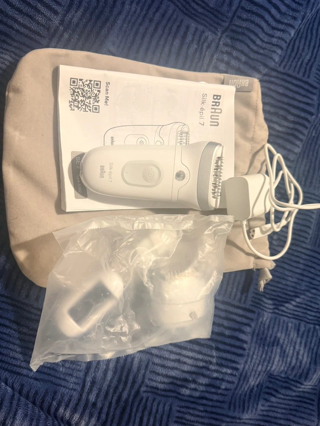 Braun Silk-épil 7 Epilator SE 7 Like New (Full Set, Barely Used) - photo 4