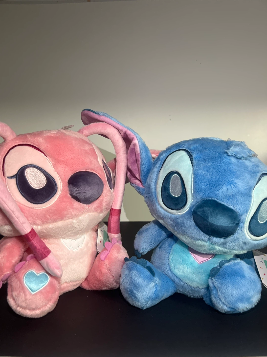 Disney Stitch & Angel Plush Toys - Set of 2