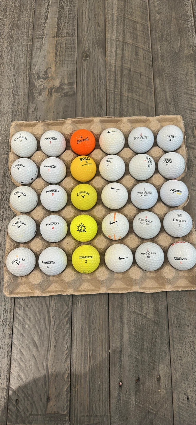 Assorted Golf balls