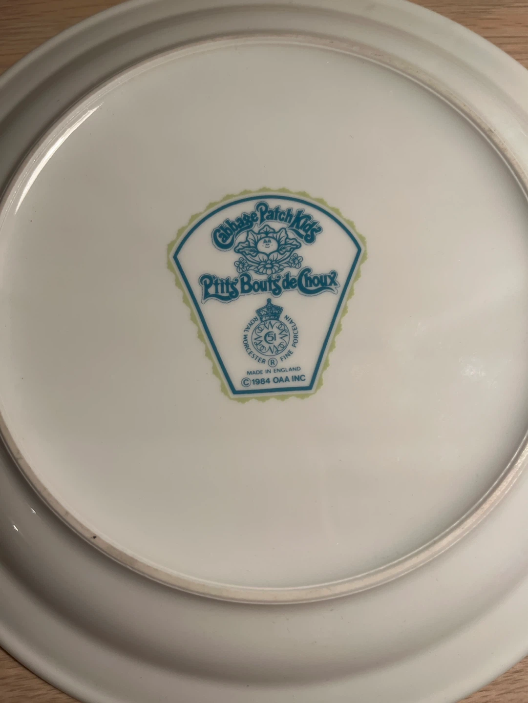 VINTAGE - Cabbage Patch Kids Plate, Bowl, and Mug Set - photo 3