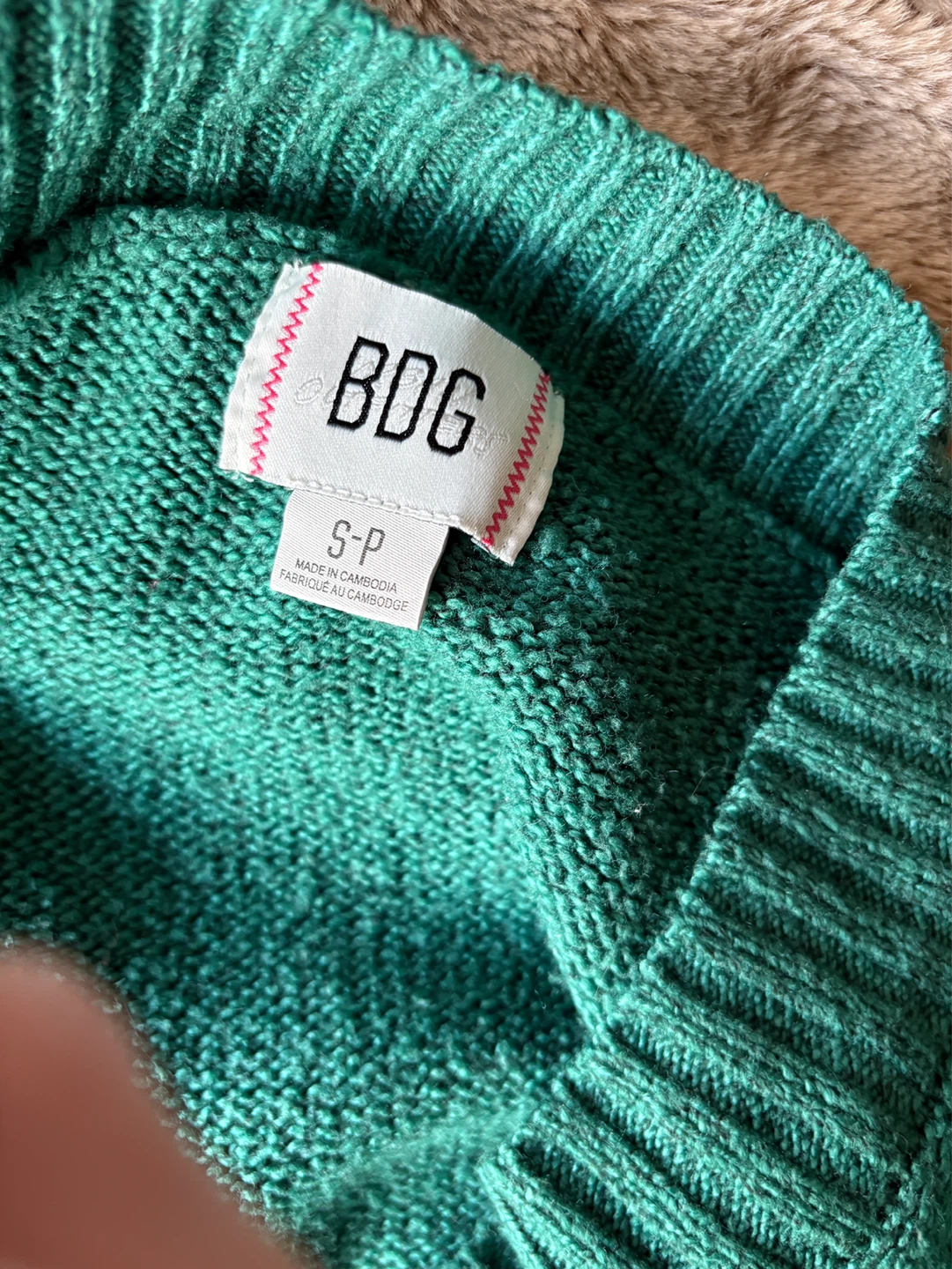 BDG Emerald Green Cropped Sweater - photo 5