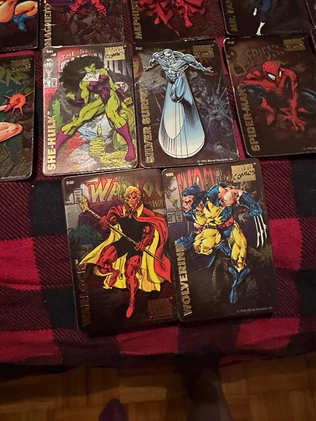 COMPLETE SET 1996 Marvel Magnets - photo 4