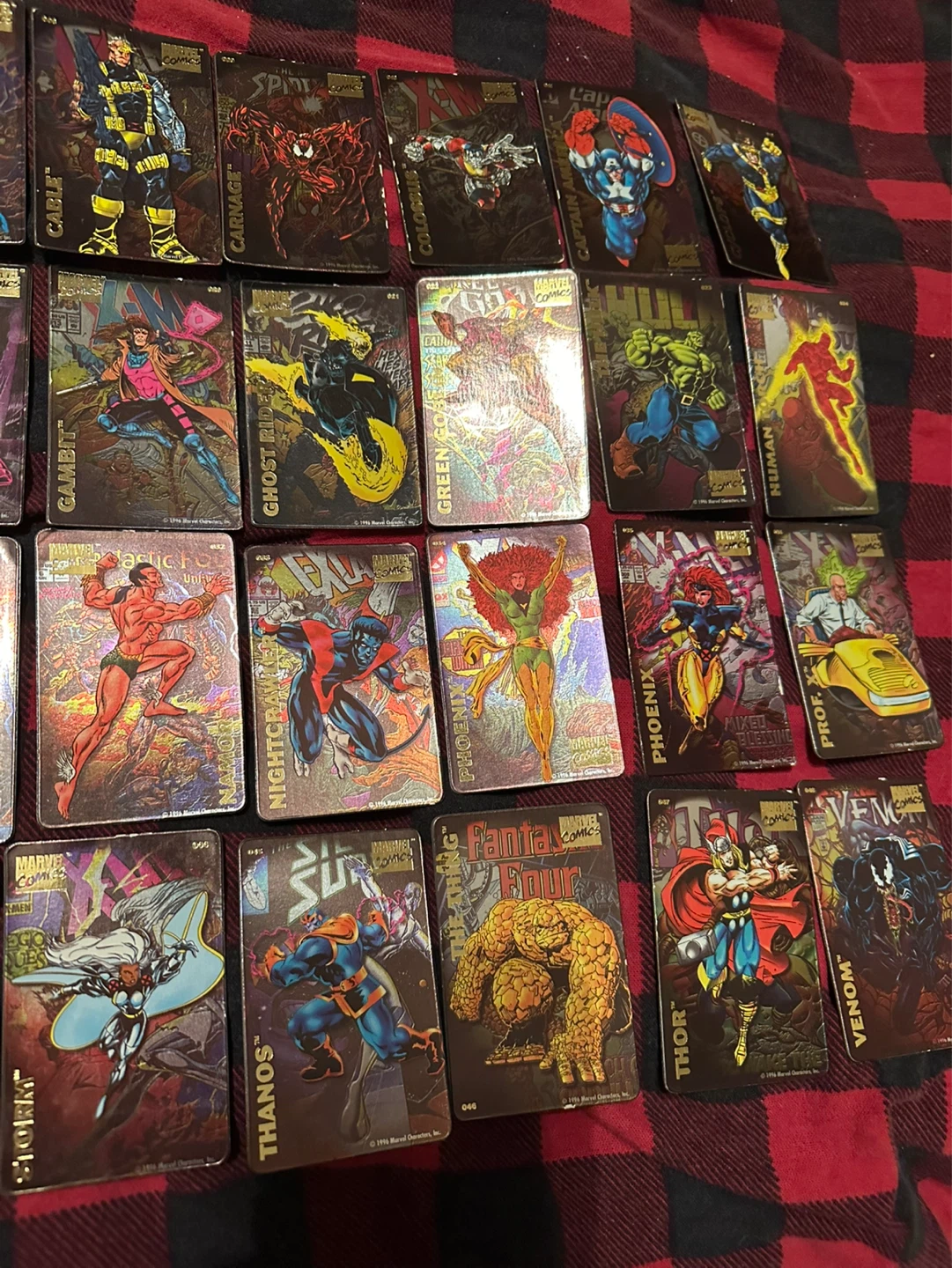 COMPLETE SET 1996 Marvel Magnets - photo 3