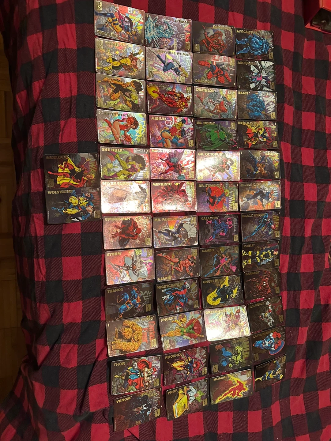 COMPLETE SET 1996 Marvel Magnets - photo 5