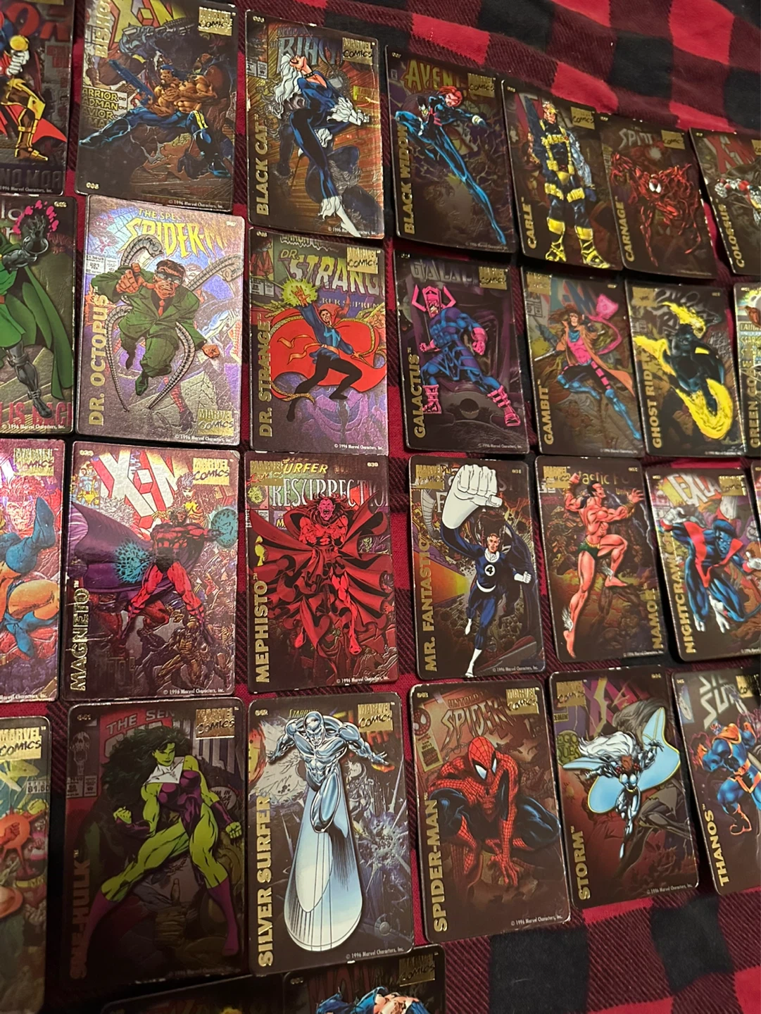 COMPLETE SET 1996 Marvel Magnets - photo 2