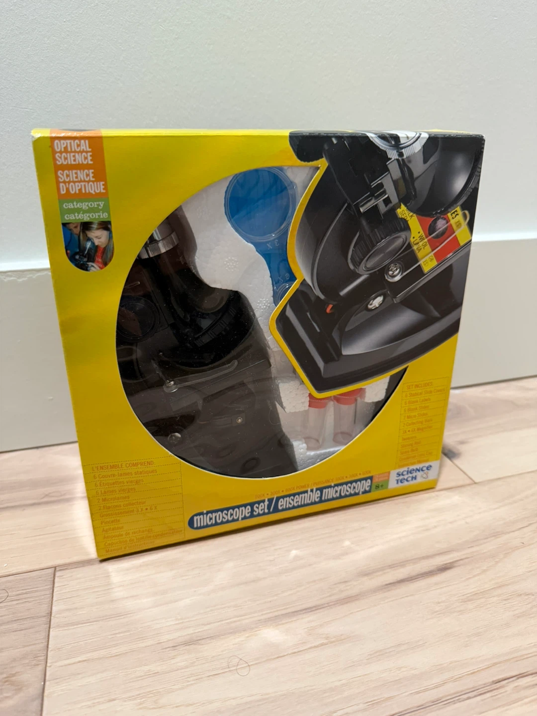 Kids Science Tech Microscope Set