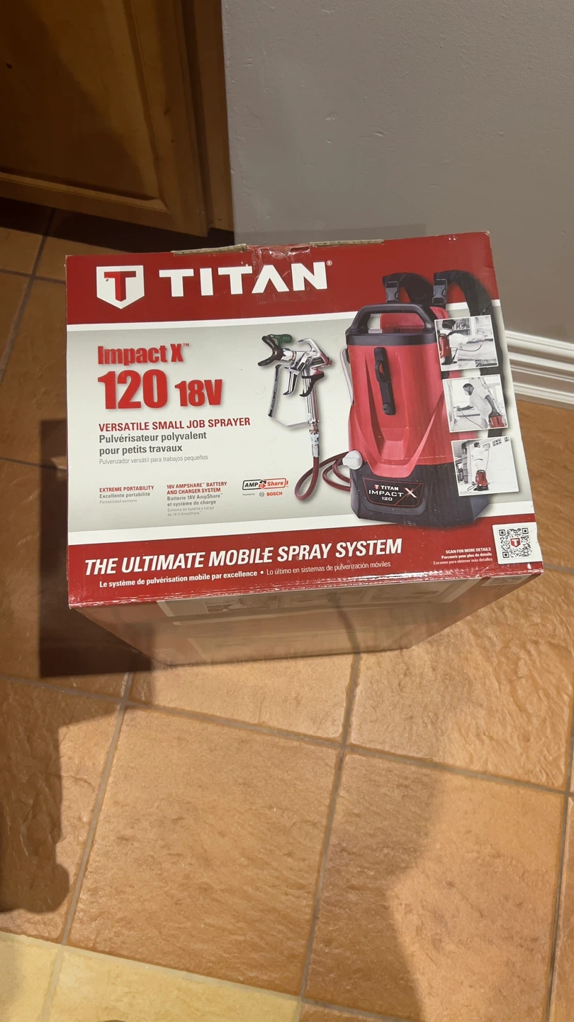 Titan Impact X 120 18V Cordless Small Job Sprayer System - photo 4