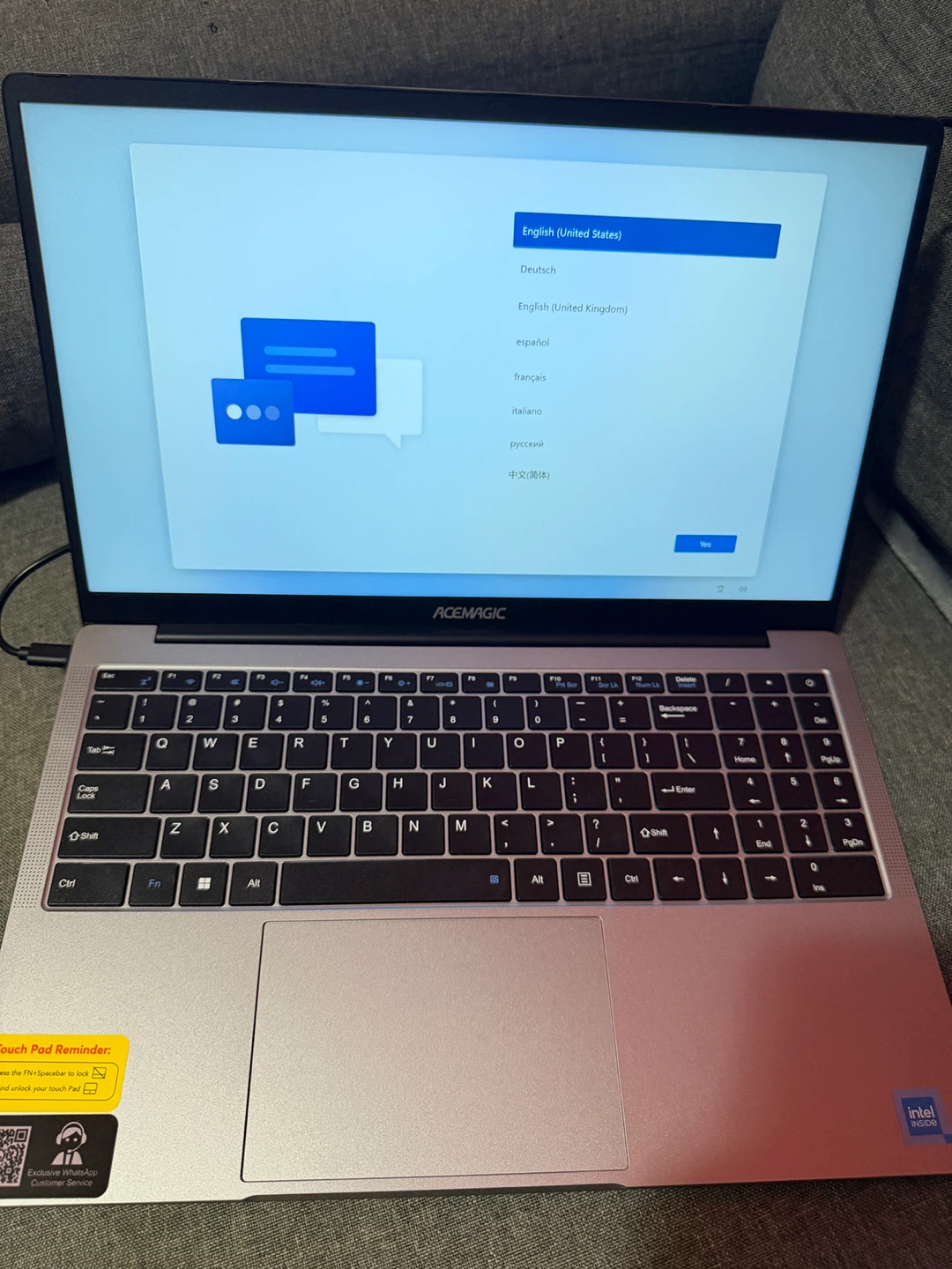 Laptop 15.6'' Intel Quad-Core N95 (3.4GHz) 16GB DDR4 512GB SSD - photo 4