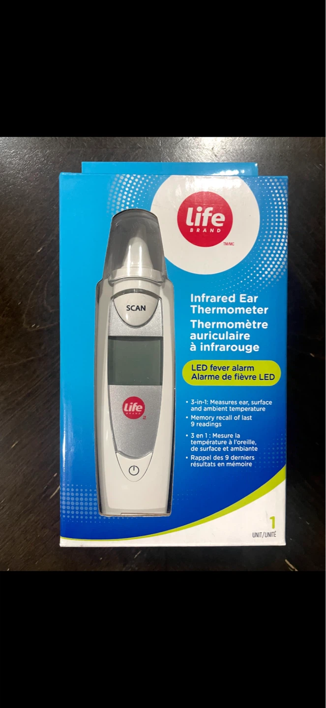 Life Brand Infrared Ear Thermometer