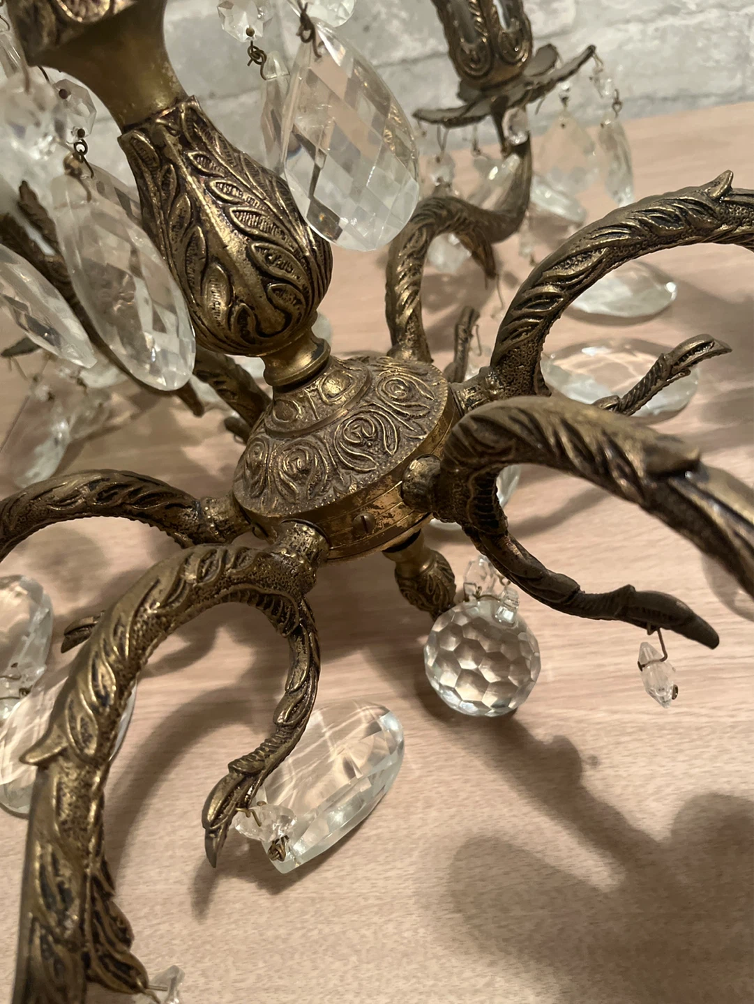 VINTAGE Crystal Chandelier - photo 4